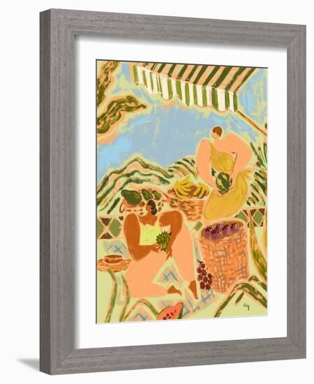 Fruit Stand-Arty Guava-Framed Giclee Print