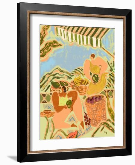 Fruit Stand-Arty Guava-Framed Giclee Print