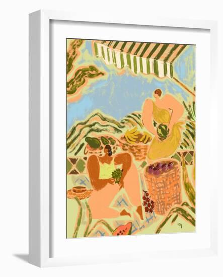 Fruit Stand-Arty Guava-Framed Giclee Print