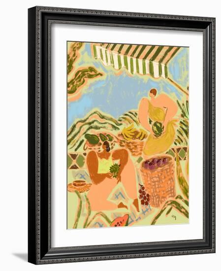 Fruit Stand-Arty Guava-Framed Giclee Print