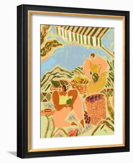 Fruit Stand-Arty Guava-Framed Giclee Print