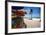 Fruit Stands on Playa Del Carmen, Mexico-George Oze-Framed Photographic Print