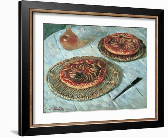 Fruit Tarts, 1882-Claude Monet-Framed Giclee Print