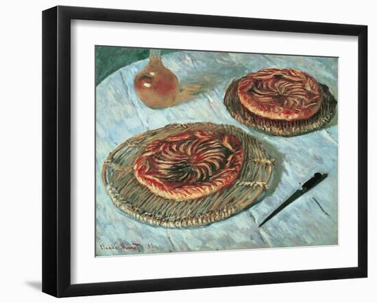 Fruit Tarts, 1882-Claude Monet-Framed Giclee Print