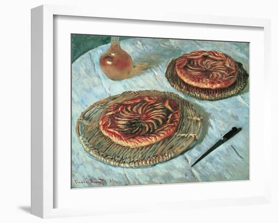 Fruit Tarts, 1882-Claude Monet-Framed Giclee Print