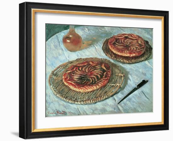 Fruit Tarts, 1882-Claude Monet-Framed Giclee Print