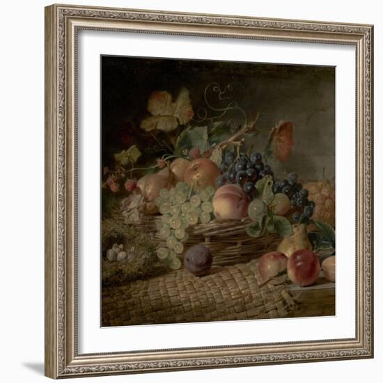 Fruit ('The Autumn Gift')-George Lance-Framed Giclee Print