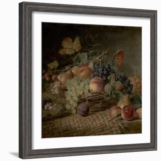 Fruit ('The Autumn Gift')-George Lance-Framed Giclee Print