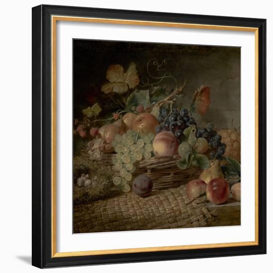 Fruit ('The Autumn Gift')-George Lance-Framed Giclee Print