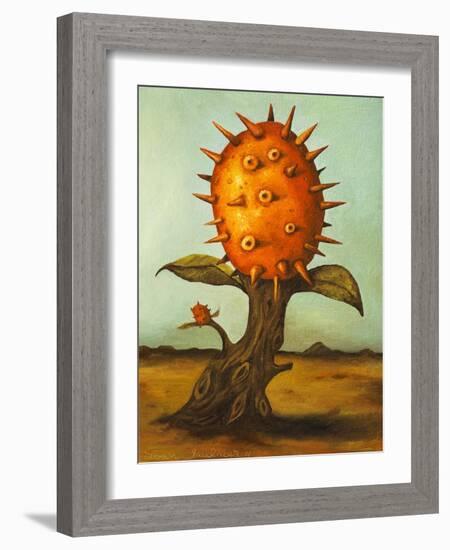 Fruit Tree Horned Melon-Leah Saulnier-Framed Giclee Print