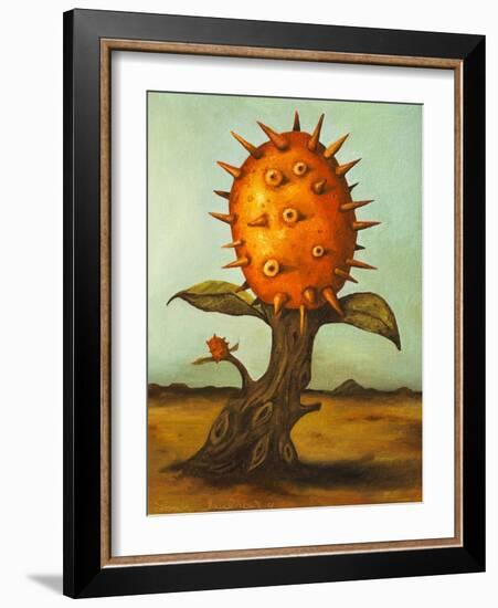 Fruit Tree Horned Melon-Leah Saulnier-Framed Giclee Print