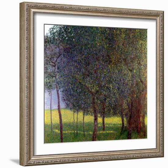 Fruit Trees, 1901-Gustav Klimt-Framed Giclee Print