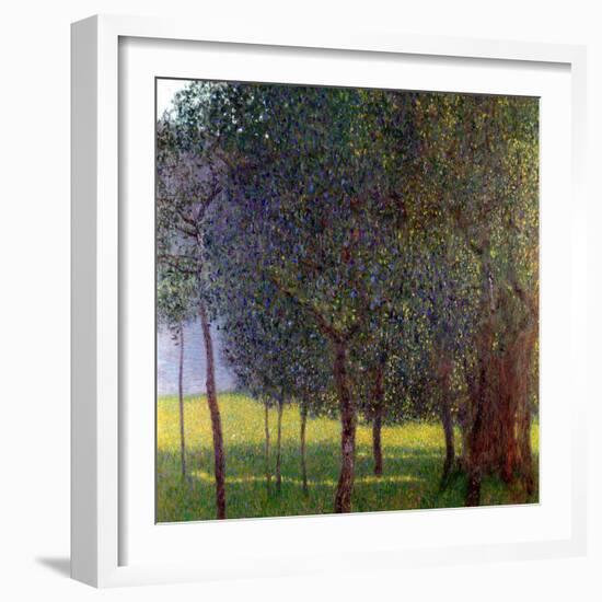 Fruit Trees, 1901-Gustav Klimt-Framed Giclee Print