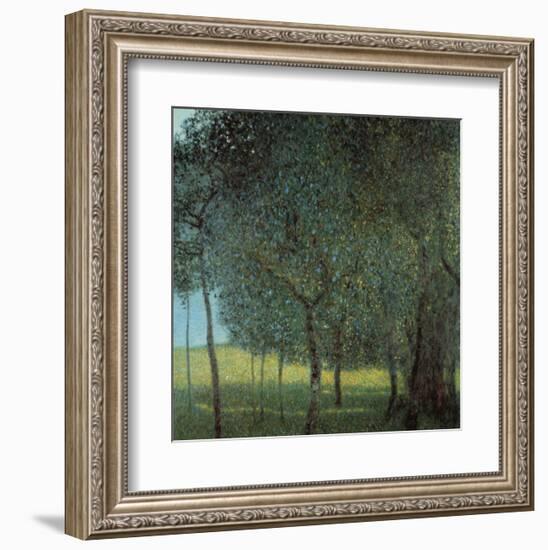 Fruit Trees-Gustav Klimt-Framed Giclee Print