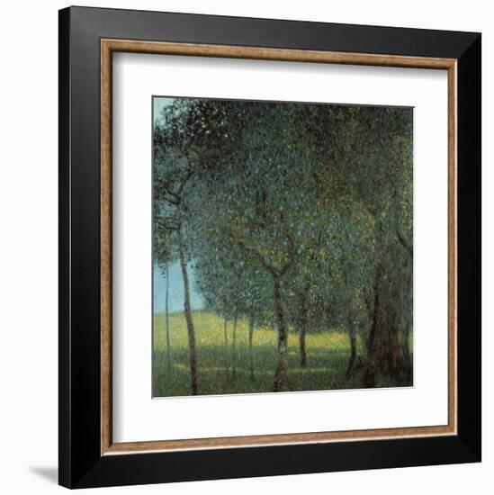 Fruit Trees-Gustav Klimt-Framed Giclee Print