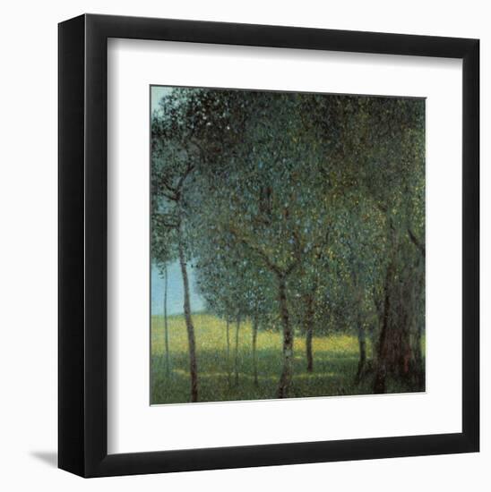 Fruit Trees-Gustav Klimt-Framed Giclee Print