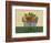 Fruit with Dark Green Tablecloth-Debbie McMaster-Framed Premium Giclee Print