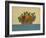 Fruit with Lt. Blue Tablecloth-Debbie McMaster-Framed Giclee Print