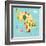 Fruit World Map Africa-coffeee_in-Framed Art Print