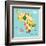 Fruit World Map Africa-coffeee_in-Framed Art Print