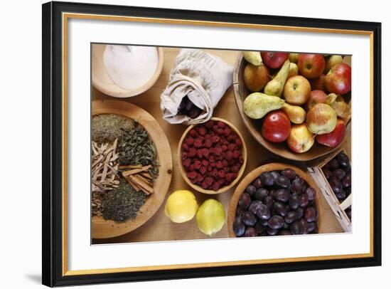 Fruitbowls, Fruits, Processing, Ingredients-Nikky-Framed Photographic Print