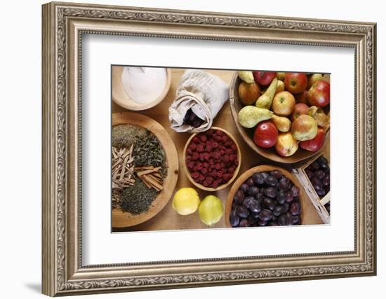 Fruitbowls, Fruits, Processing, Ingredients-Nikky-Framed Photographic Print