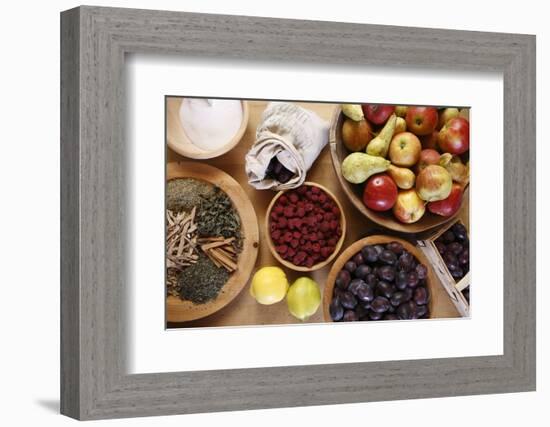 Fruitbowls, Fruits, Processing, Ingredients-Nikky-Framed Photographic Print