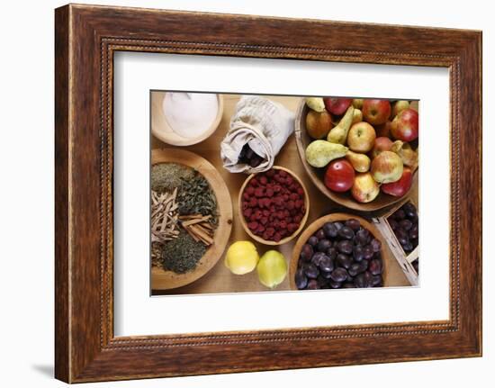 Fruitbowls, Fruits, Processing, Ingredients-Nikky-Framed Photographic Print