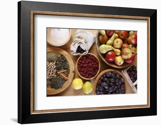 Fruitbowls, Fruits, Processing, Ingredients-Nikky-Framed Photographic Print