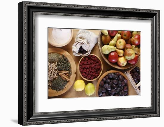 Fruitbowls, Fruits, Processing, Ingredients-Nikky-Framed Photographic Print