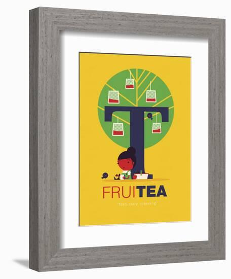 Fruitea-Spencer Wilson-Framed Art Print