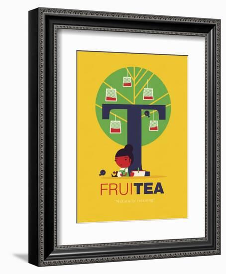 Fruitea-Spencer Wilson-Framed Art Print