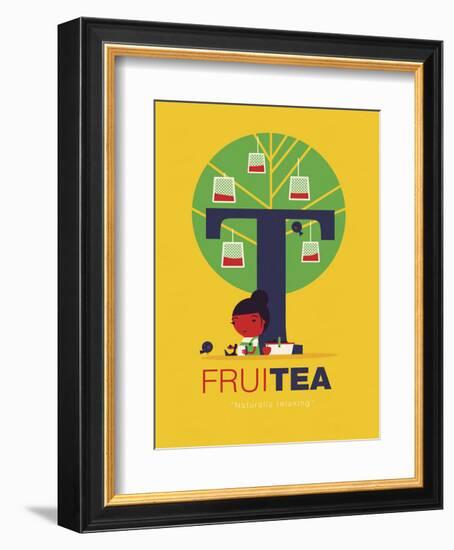 Fruitea-Spencer Wilson-Framed Art Print