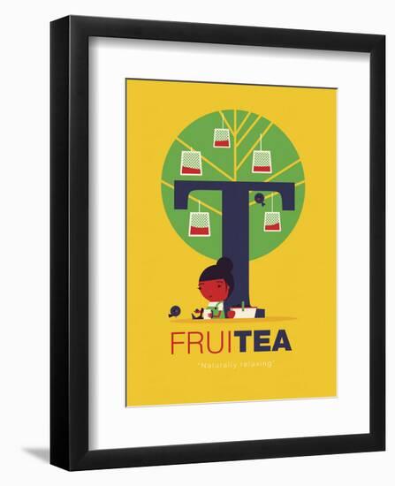 Fruitea-Spencer Wilson-Framed Art Print