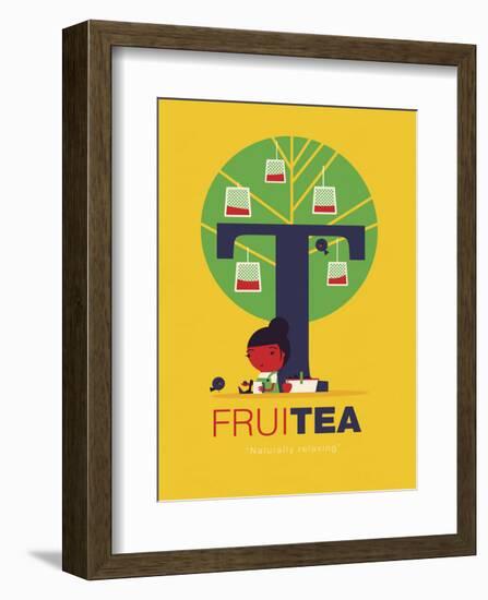 Fruitea-Spencer Wilson-Framed Art Print