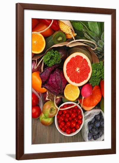 Fruits and Vegetable Closeup-Yastremska-Framed Photographic Print