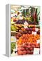 Fruits and Vegetables for Sale at Local Market in Poland.-Curioso Travel Photography-Framed Premier Image Canvas