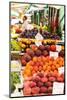 Fruits and Vegetables for Sale at Local Market in Poland.-Curioso Travel Photography-Mounted Photographic Print