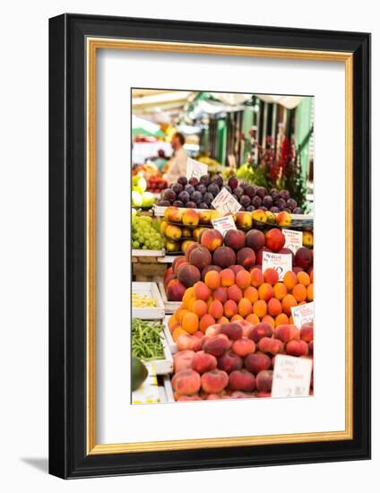 Fruits and Vegetables for Sale at Local Market in Poland.-Curioso Travel Photography-Framed Photographic Print