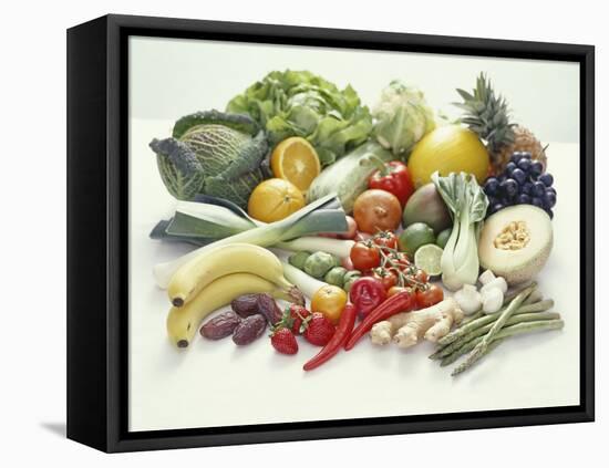 Fruits And Vegetables-David Munns-Framed Premier Image Canvas