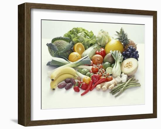 Fruits And Vegetables-David Munns-Framed Photographic Print