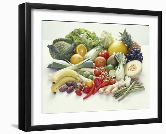 Fruits And Vegetables-David Munns-Framed Photographic Print