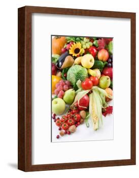 Fruits and Vegetables-og-vision-Framed Photographic Print