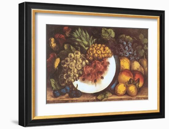 Fruits Autumn Varieties-Currier & Ives-Framed Art Print