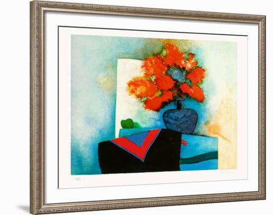 Fruits aux Tokyas Rouges-Claude Gaveau-Framed Limited Edition