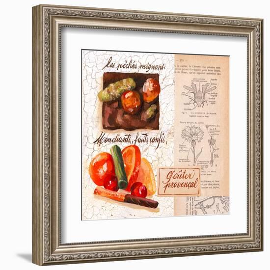 Fruits confis-Pascal Cessou-Framed Art Print