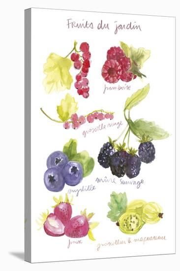Fruits du Jardin-Katrien Soeffers-Framed Stretched Canvas