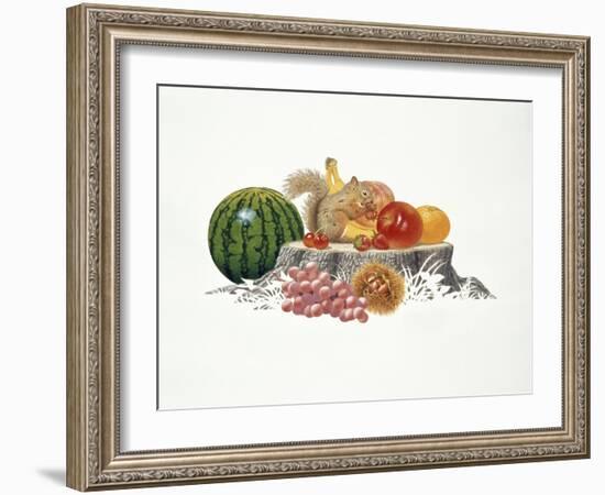Fruits Fiesta-Joh Naito-Framed Giclee Print