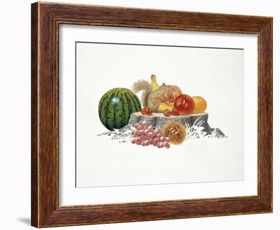 Fruits Fiesta-Joh Naito-Framed Giclee Print