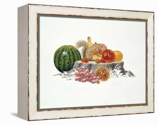 Fruits Fiesta-Joh Naito-Framed Premier Image Canvas